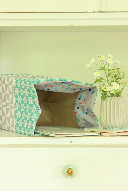 DIY ein Überzug für Paper Bag nähen