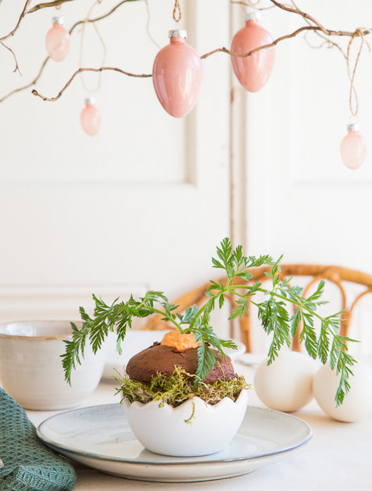 Süße Versuchung für Ostern – Schokomuffins mit Topping